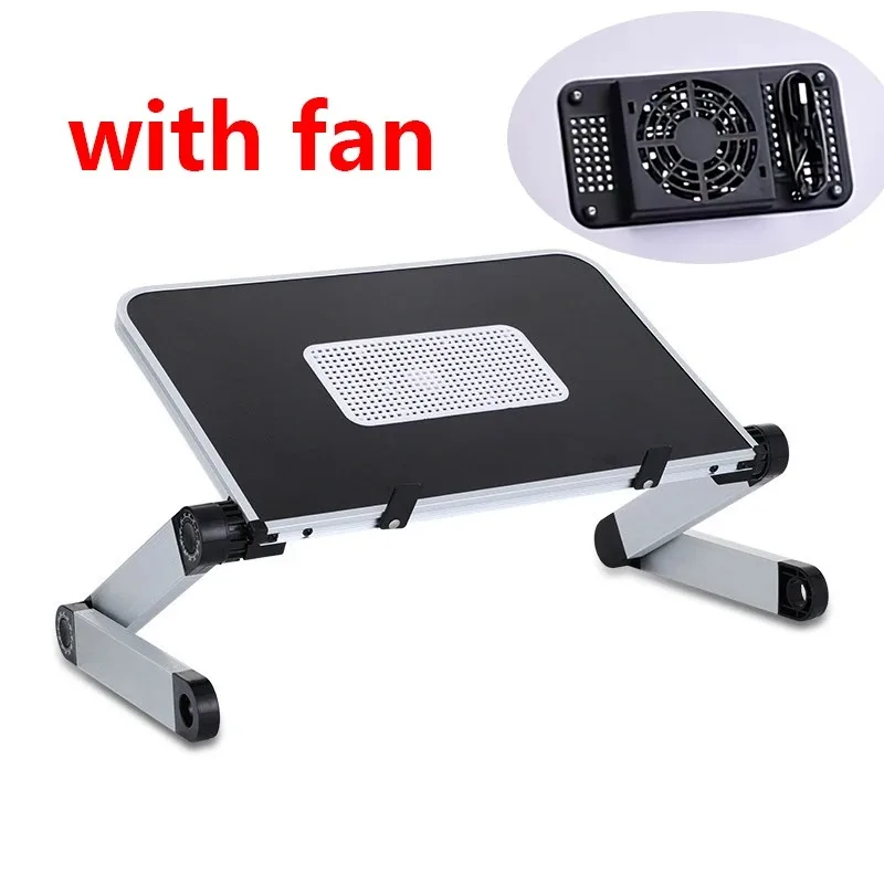 Desk Setup Ideas - Suporte Ajustável para Laptop com Ventilador
