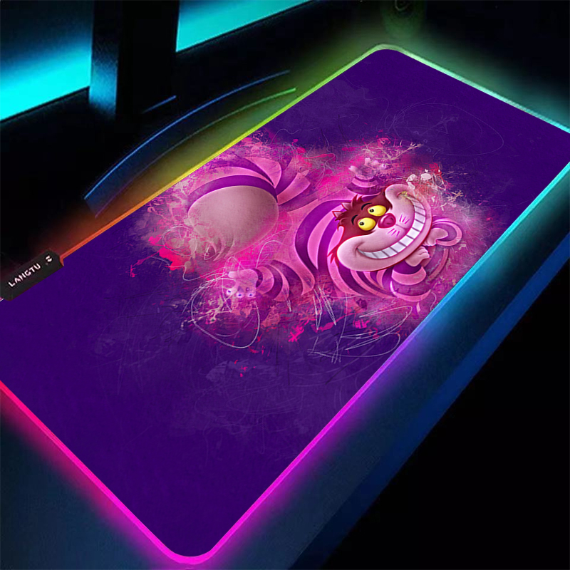 Desk Setup Ideas - Grande mouse pad rgb a-aletas no