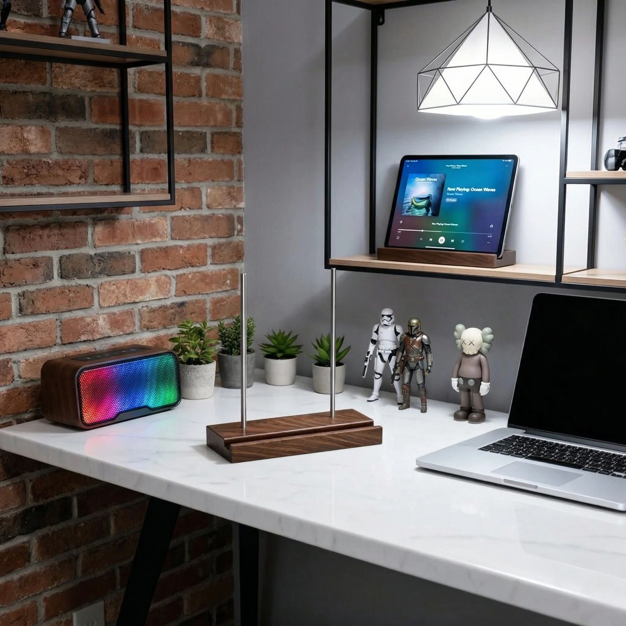 Novo Lançamento: Suporte Elega - Desk Setup Wood avaliação e preço