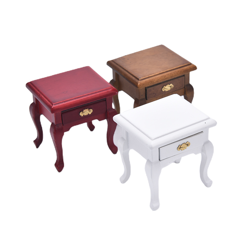 Móveis em miniatura para casa  - Desk Setup Wood avaliação e preço