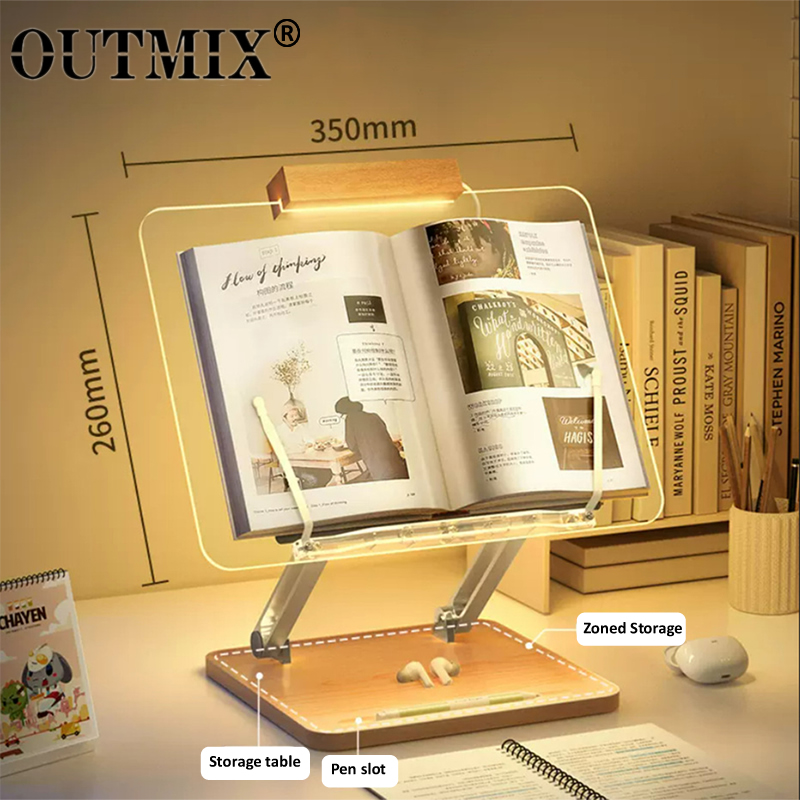 Suporte de Leitura de Madeira  - Desk Setup Wood avaliação e preço