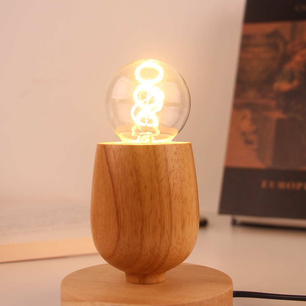 Luminária de mesa retrô de mad - Desk Setup Wood avaliação e preço